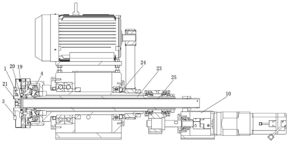 Rotary cutter head for pipe cutting machine