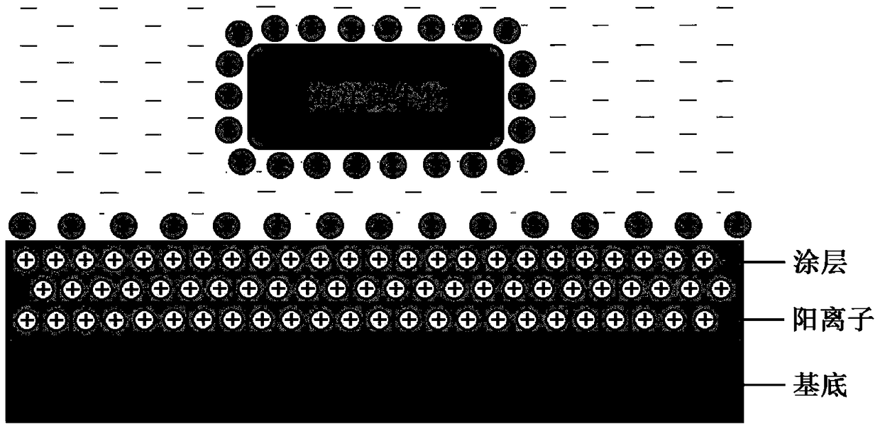 A cationic anti-fouling and drag-reducing composite functional coating and coating