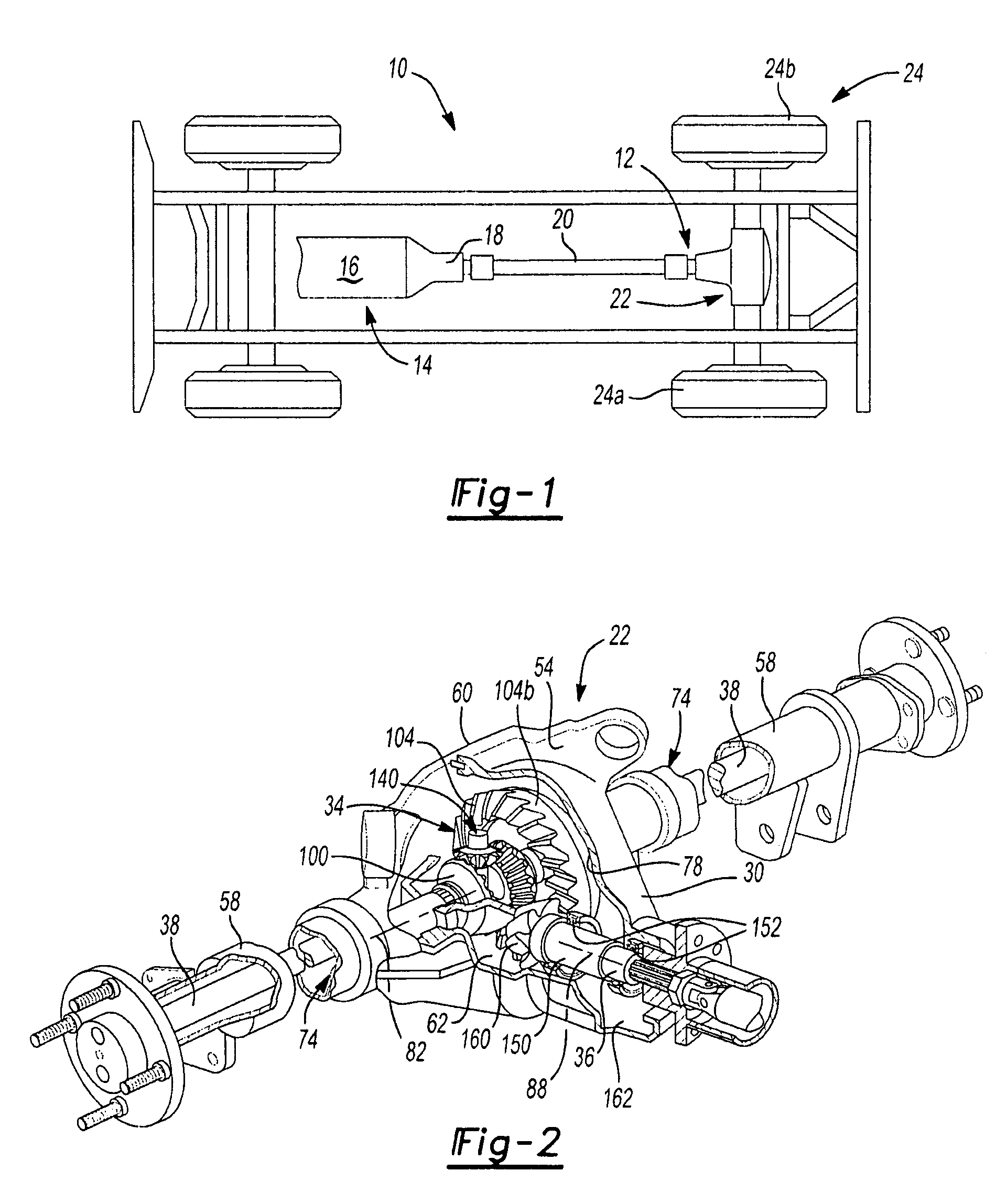 Drive axle assembly with gear mesh lubrication systems for lubricating gear mesh and/or differential bearings