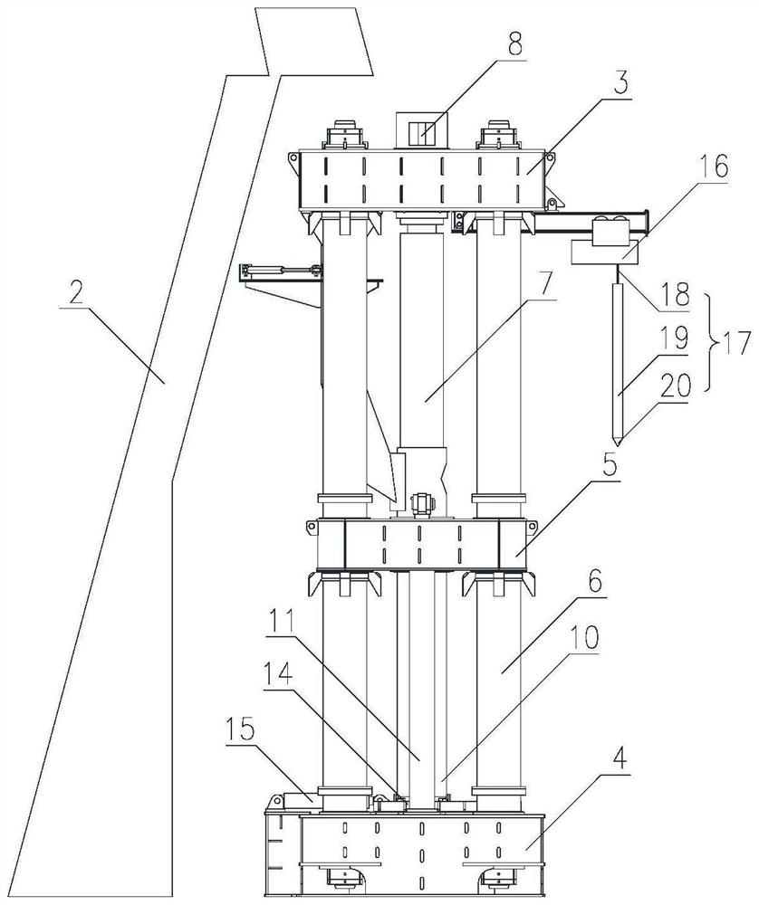 Two-way extrusion equipment for prefabricating soil pile