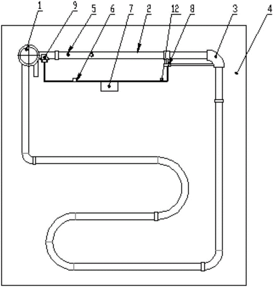 Pipeline vibration test platform based on fault diagnosis and automatic processing, and control method thereof