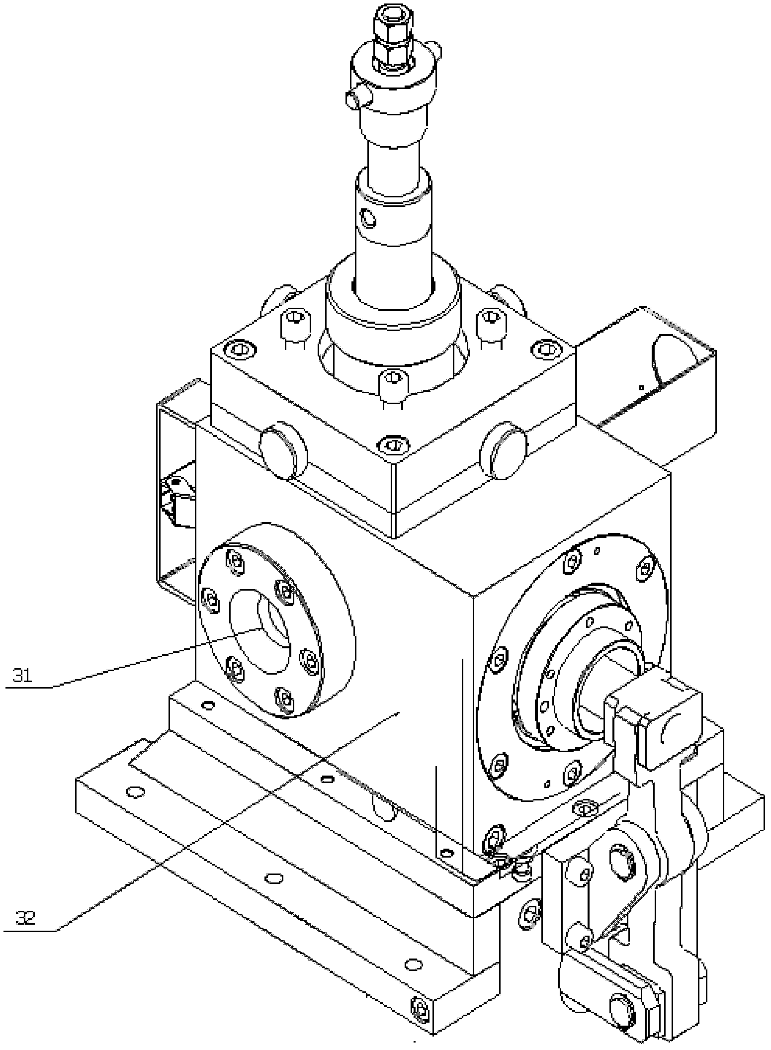 Welding device for lower end plug of guide pipe of pressurized water reactor nuclear power fuel assembly