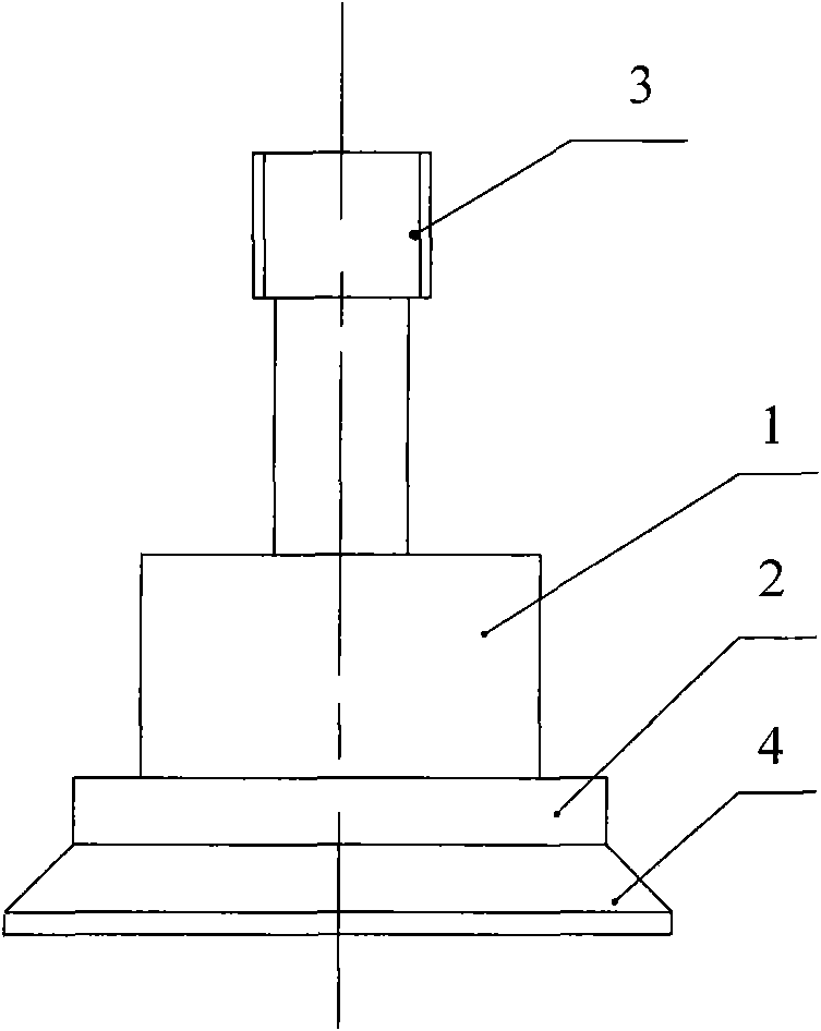 High-temperature high-pressure vacuum nozzle and sealing method thereof