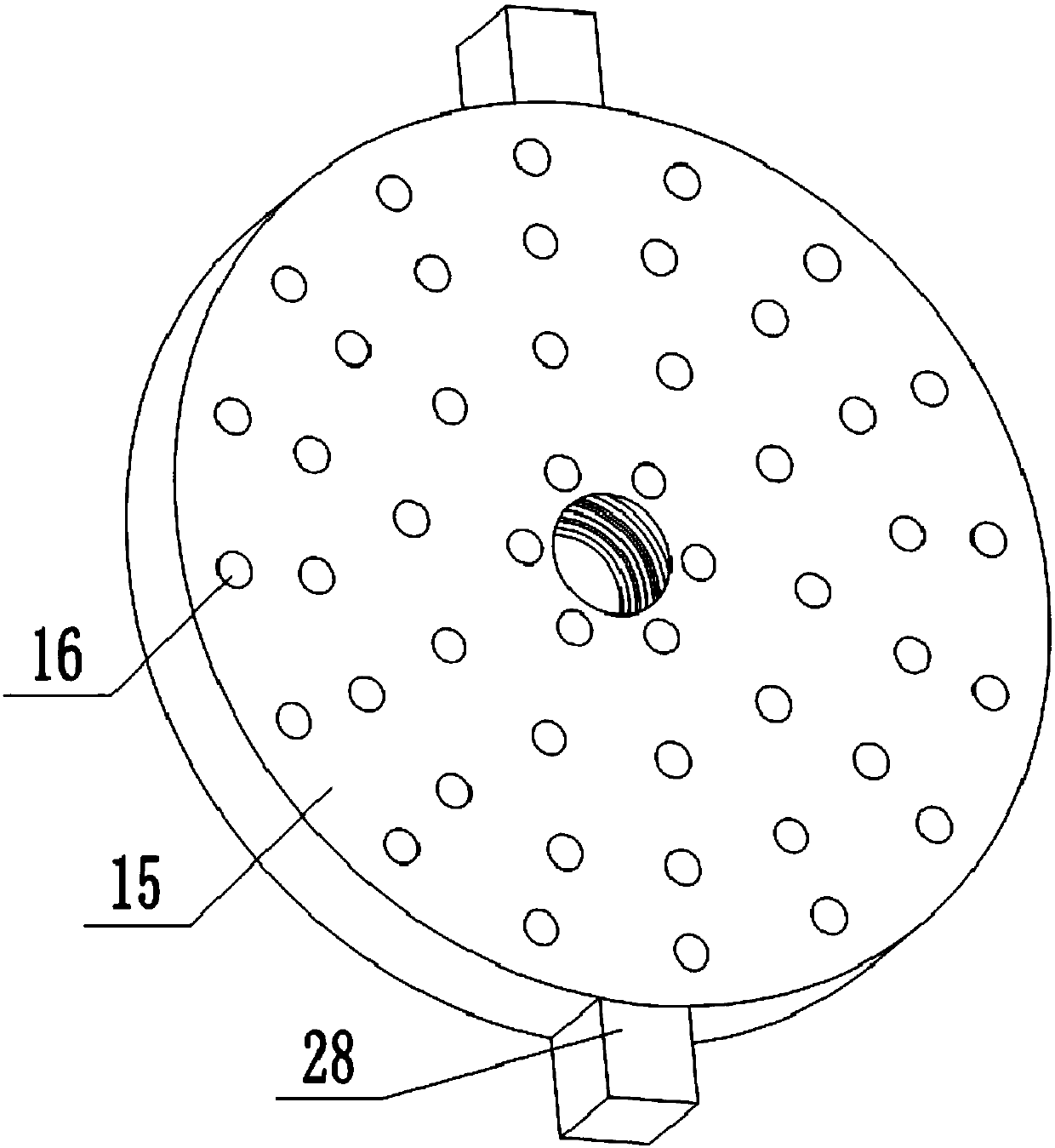 Deoiling device