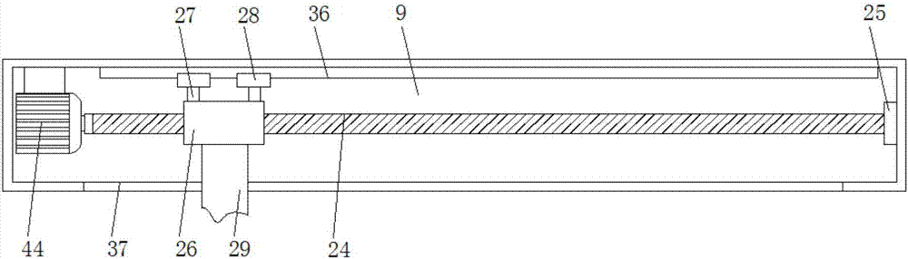 Textile dyeing device with good dyeing effect