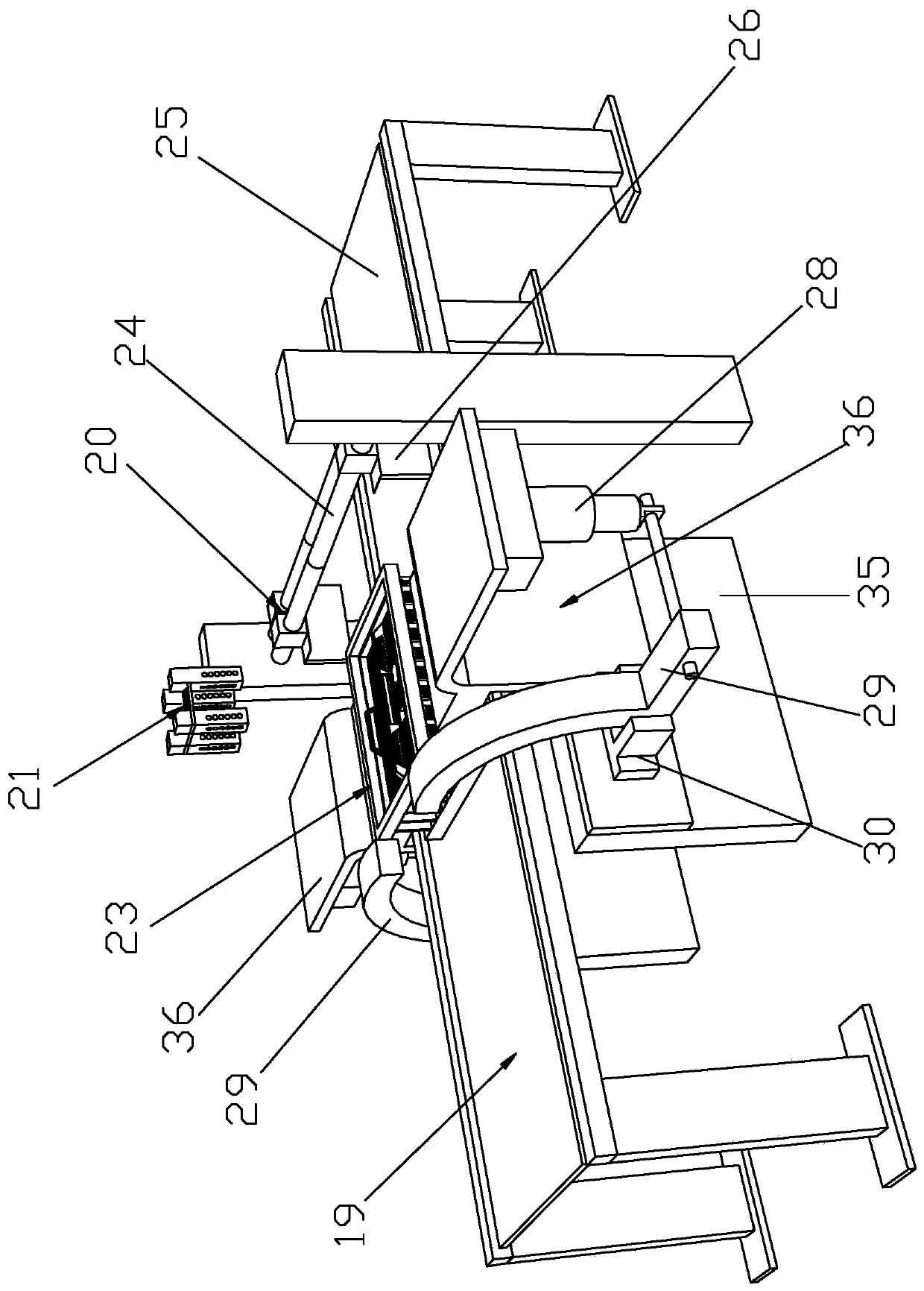 Shelf device for industrial insect farming and application method thereof