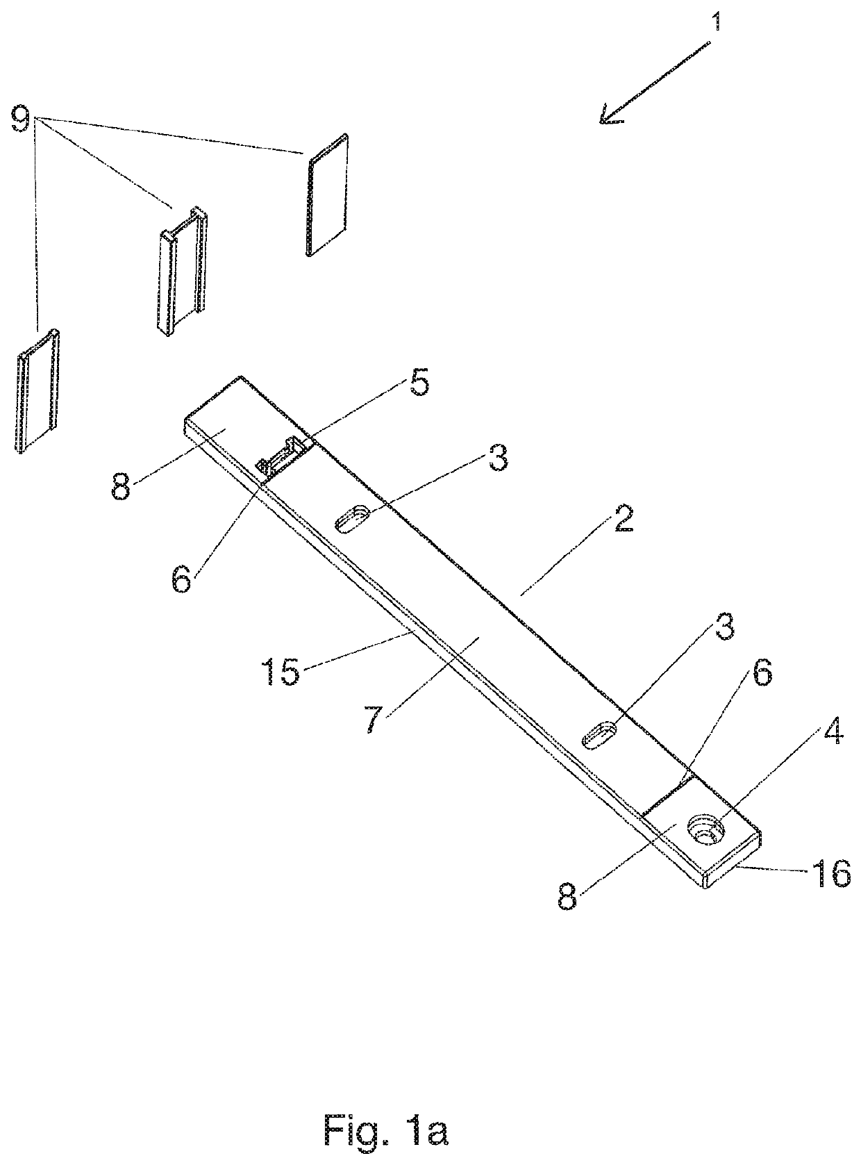 Fitting for laying decking boards