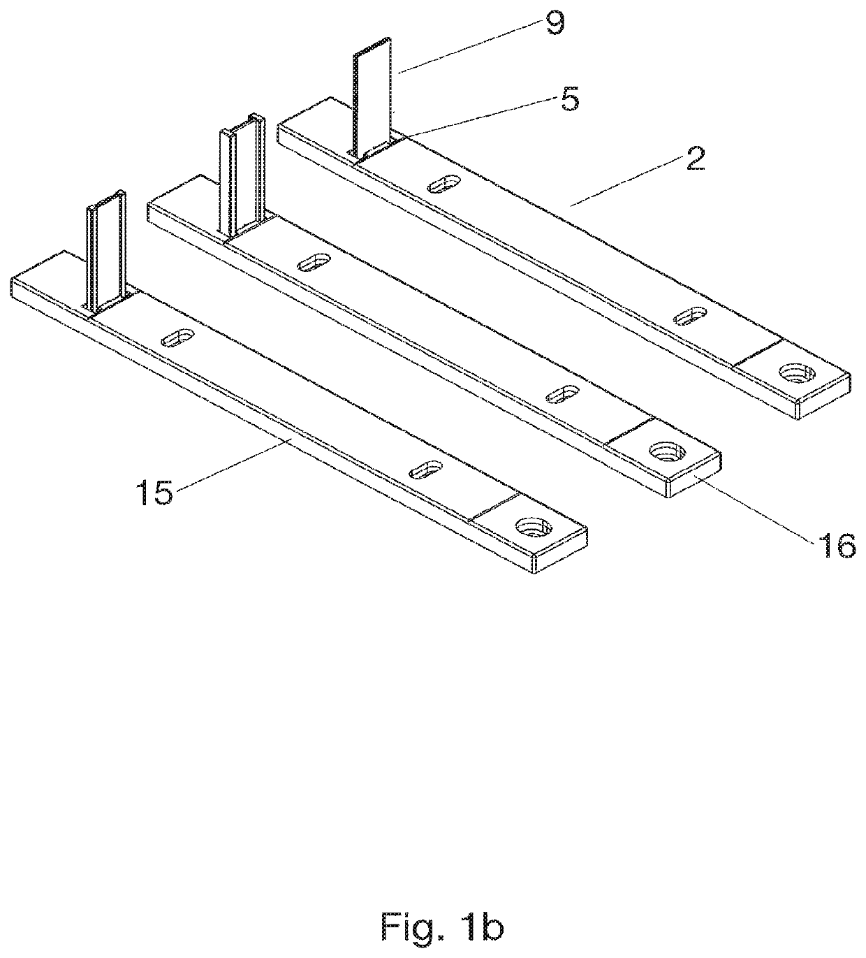 Fitting for laying decking boards