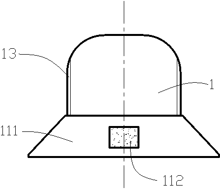 Permanent gas cylinder collar applying enamel and its processing method