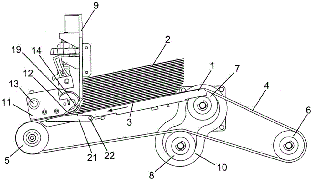 Apparatus and method for separating value documents and value document processing system