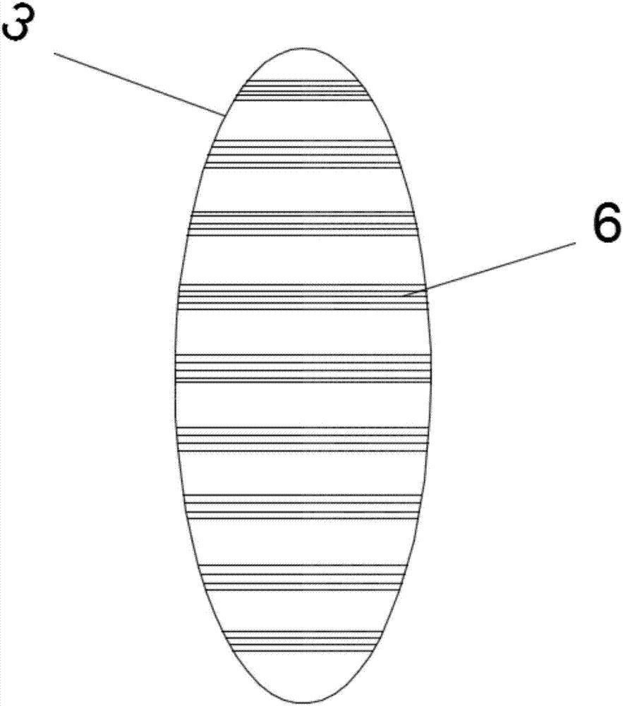 Vertical three-head toothbrush