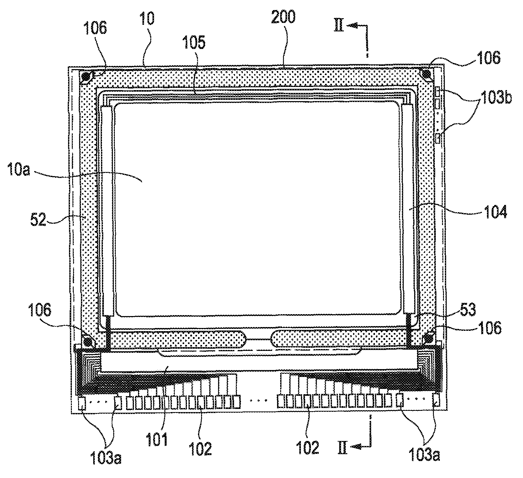 Electro-optical device, method of testing the same, and electronic apparatus