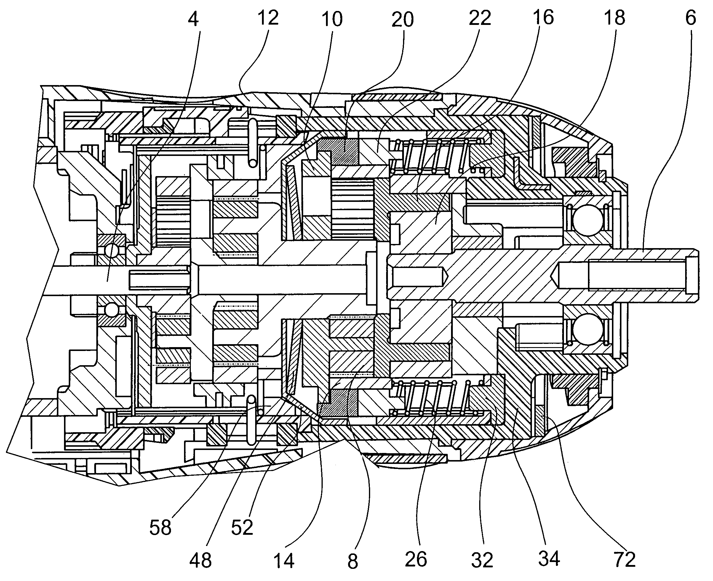 Hand-held power tool with a torque-limiting unit