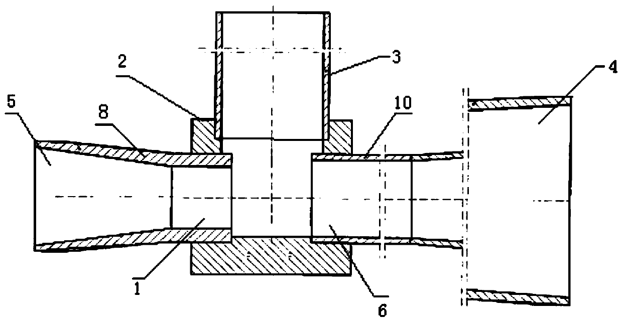 A kind of reverse fluid steering conveying device