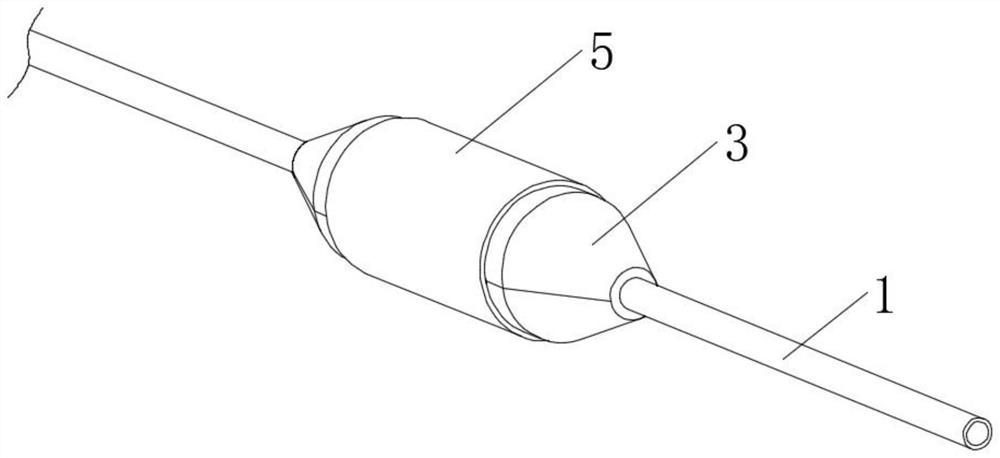 Optical fiber temperature sensor