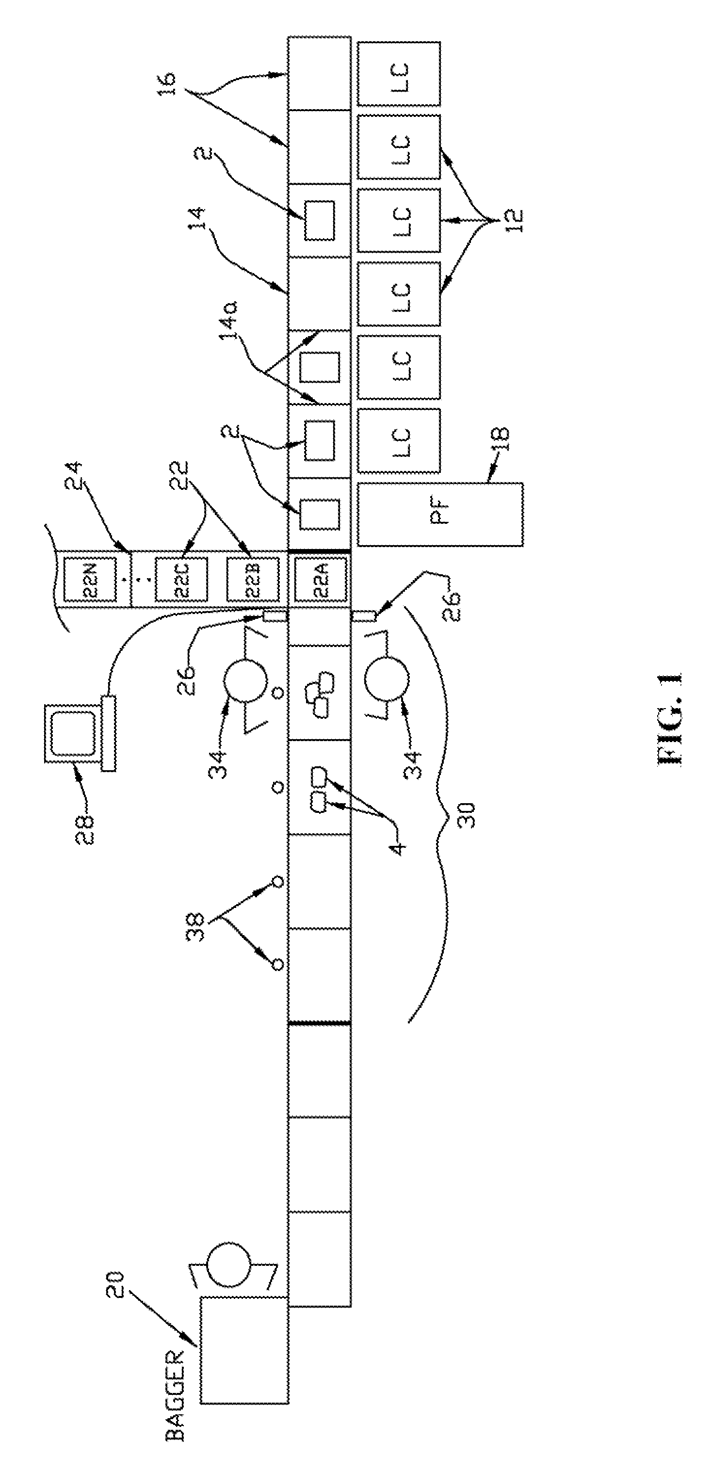 Order sorting system with selective document insertion