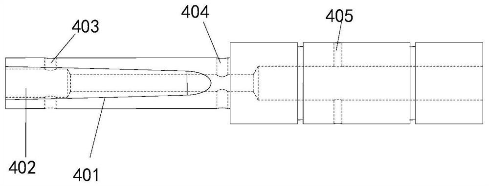 A Shock Valve Realizing Stepless Pressure