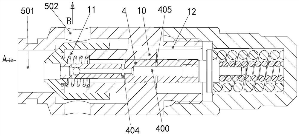 A Shock Valve Realizing Stepless Pressure