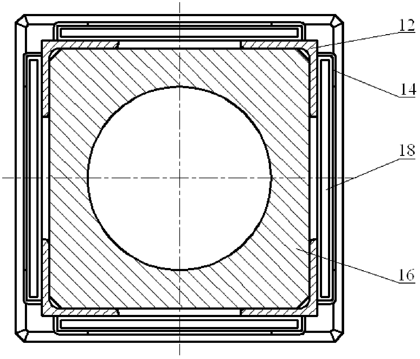 Device for suspending nuclear power station neutron poison sample