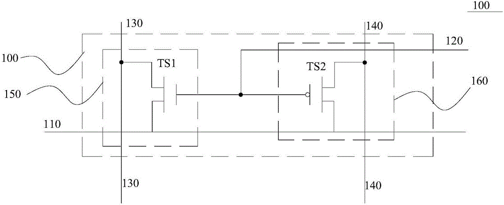 Selection connecting unit, shifting register and display panel