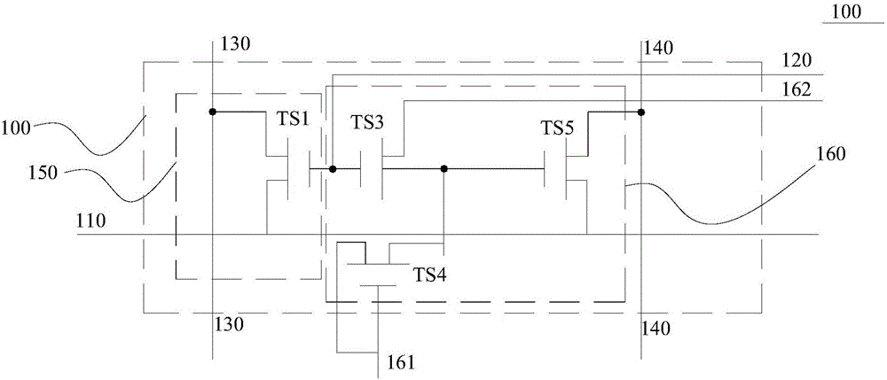 Selection connecting unit, shifting register and display panel