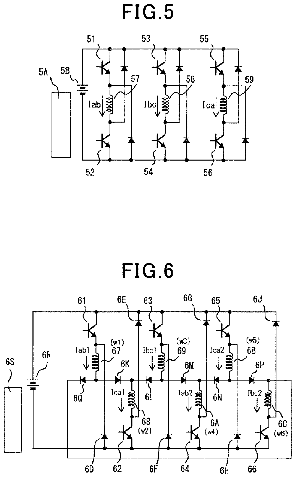 Motor and control device therefor