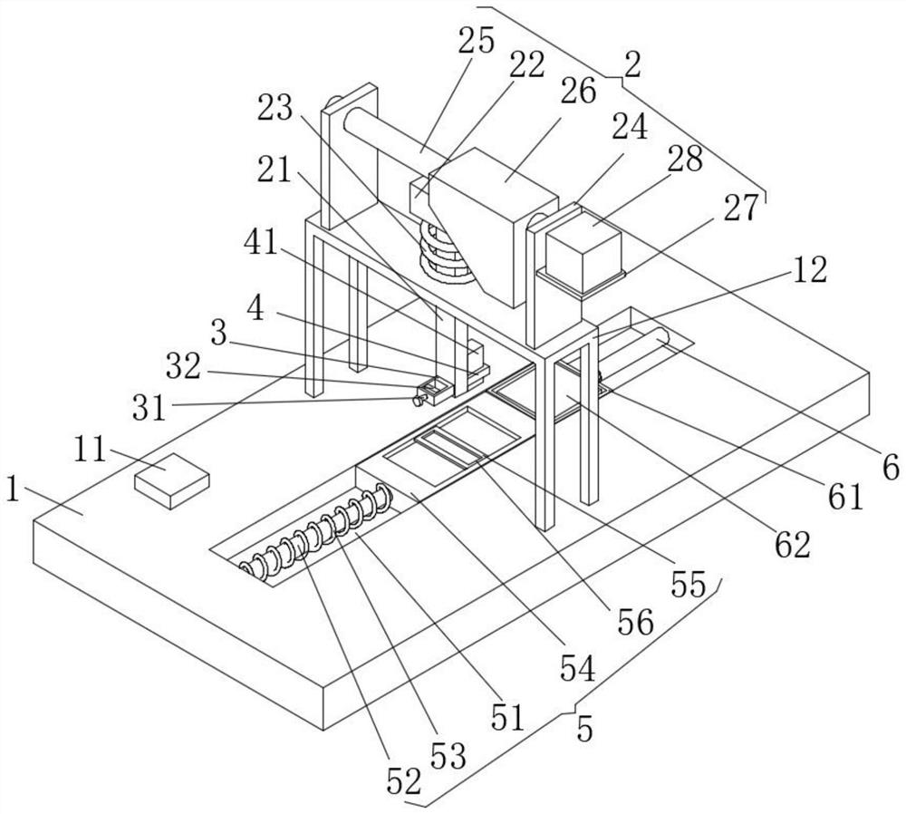 Automatic stamping device for international trade bills