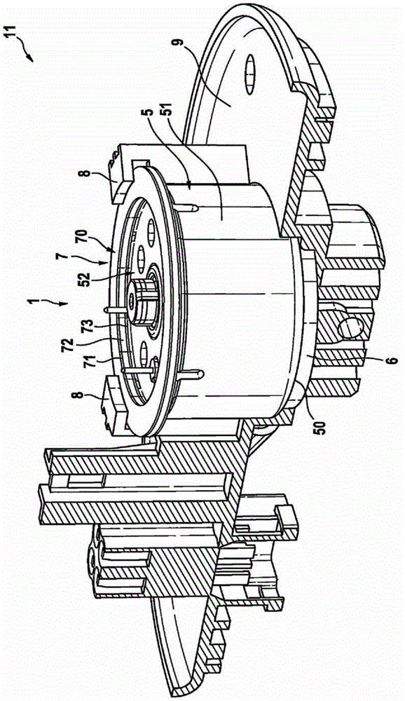 Fuel pump with acoustic isolation