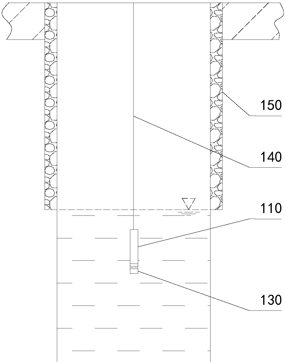 Self-cleaning liquid level measuring instrument and its system