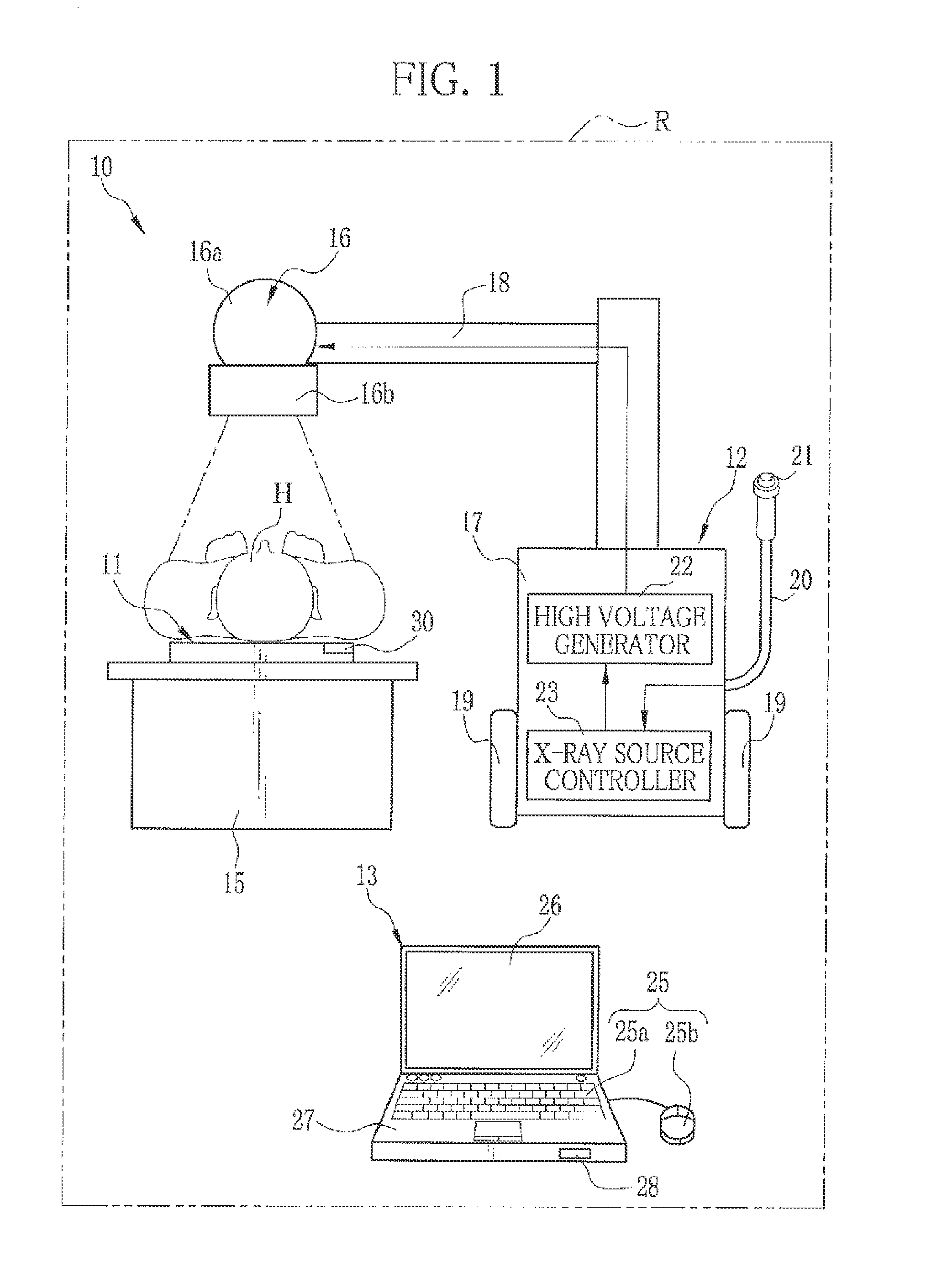 Electronic cassette and electronic cassette apparatus