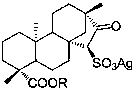 Isosteviol metal gel and preparation method and application thereof