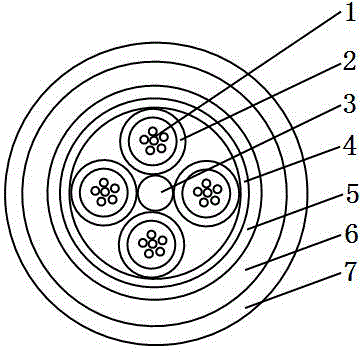 Anti-bird pecking cable and method for producing anti-bird pecking cable