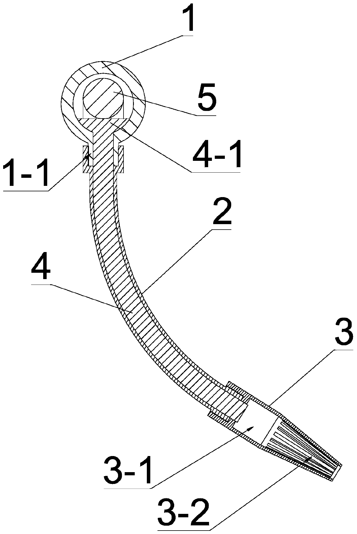 Anti-blocking drip irrigation pipe