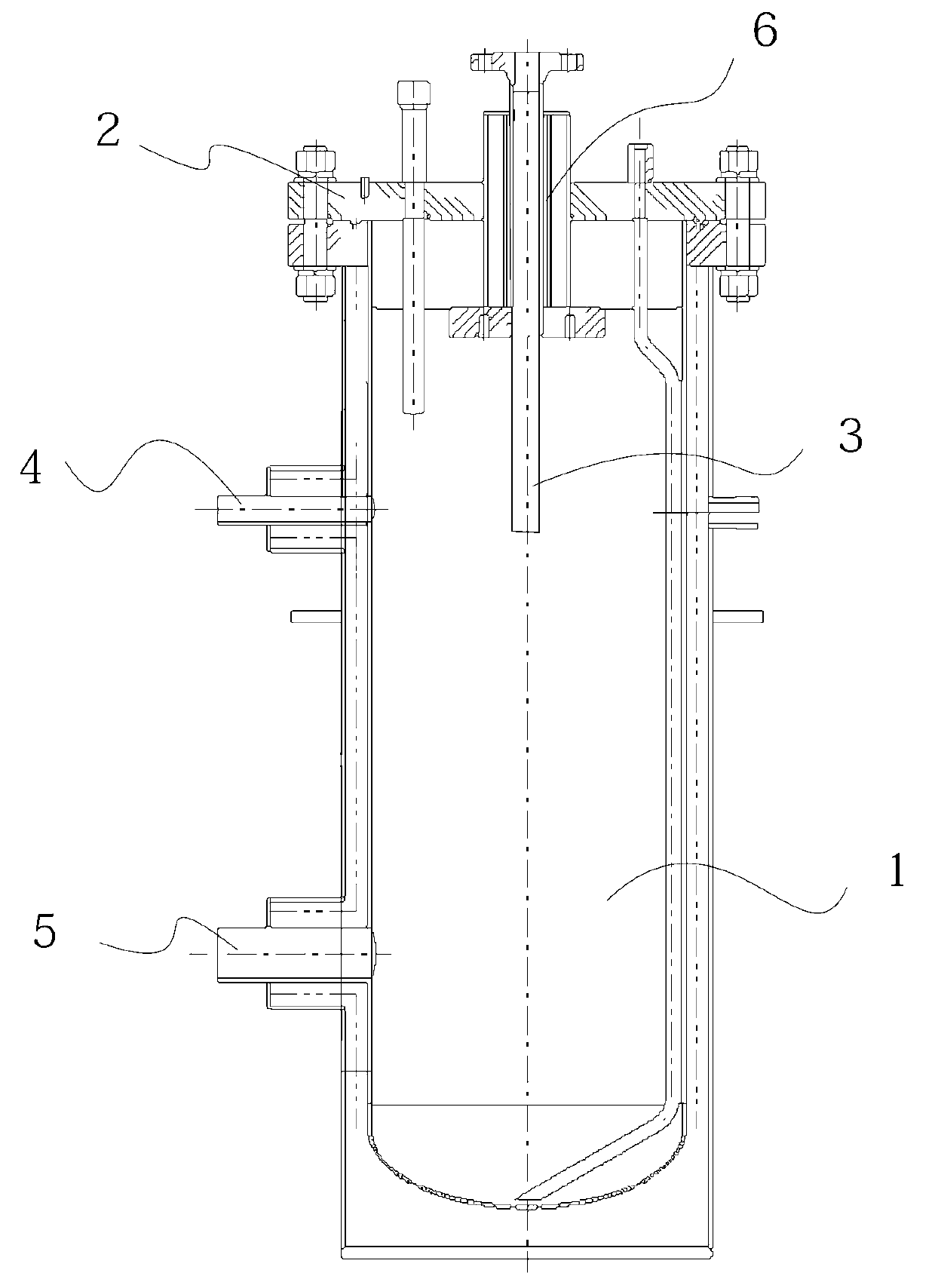 Low-temperature pump tank for LNG (liquefied natural gas) vehicle fueling station