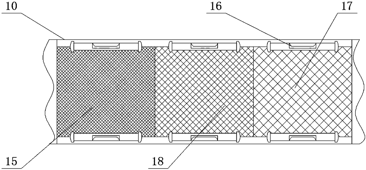 Plastic particle loader with screening function