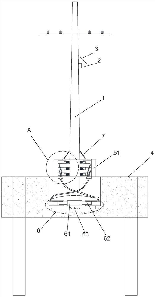 An environment-adaptive power communication sharing tower device