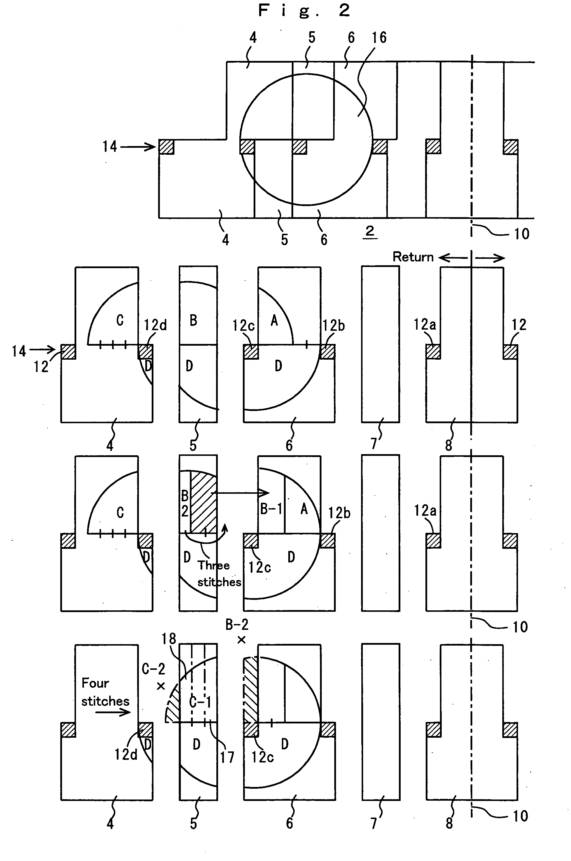 Method and device for knit design and program