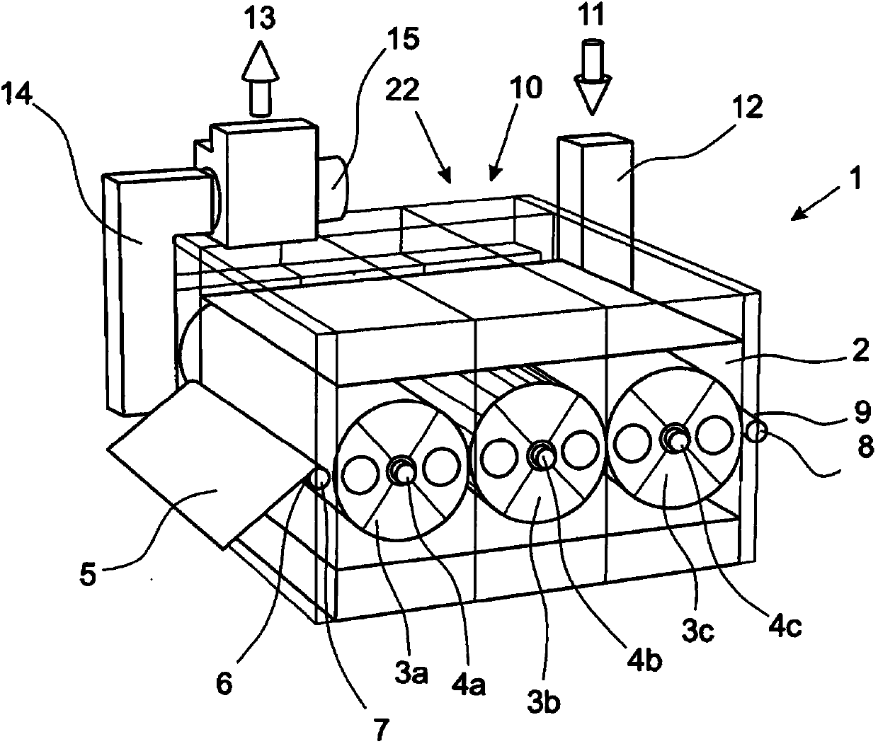 Dryer for a textile product web