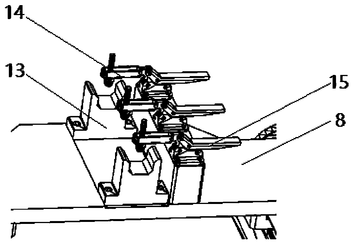 A pipe fitting welding device, welding system and welding method