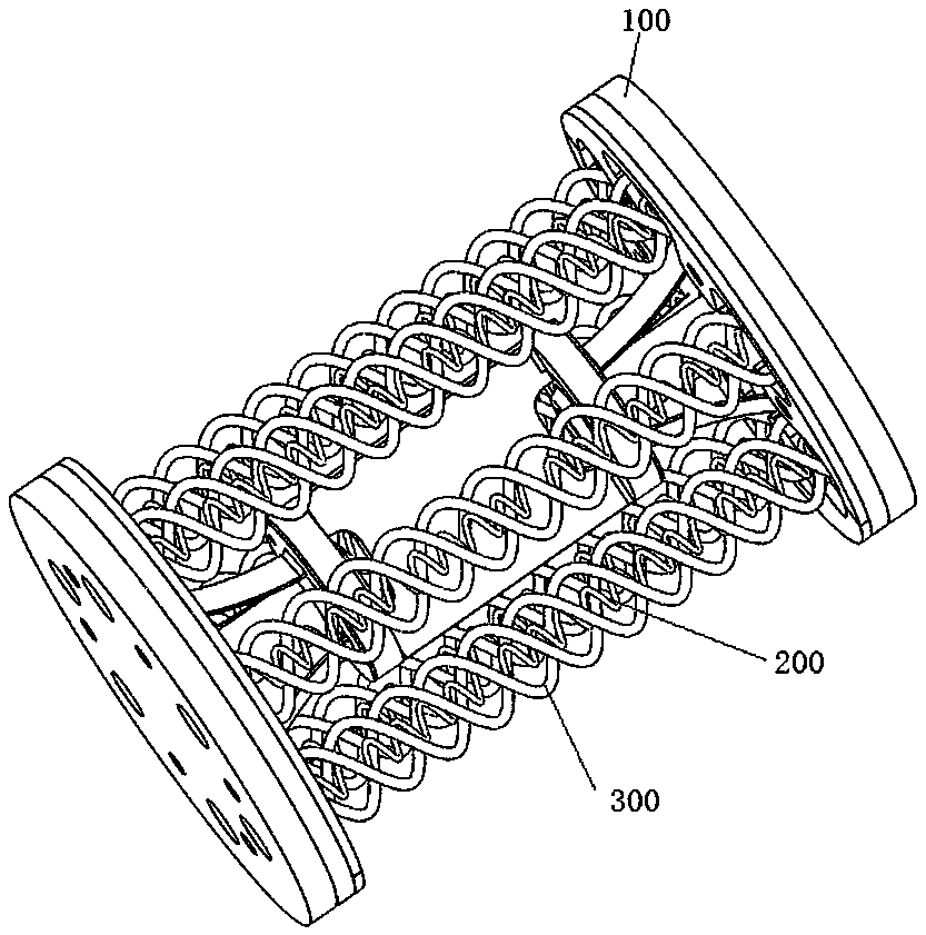 SMA driven curved unit body and S-shaped soft-bodied robot