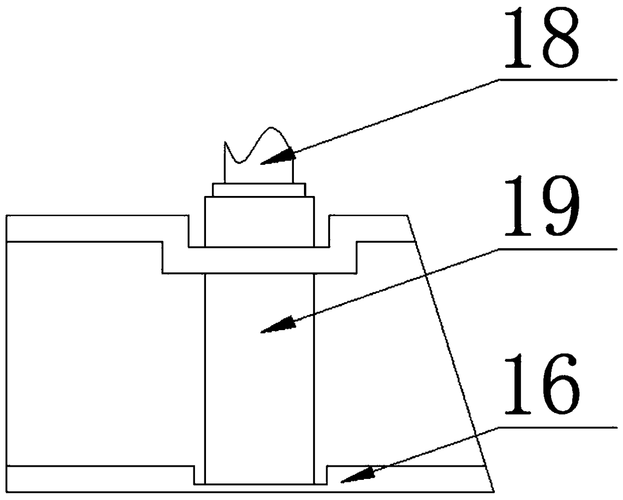 Concrete production detection device base on building