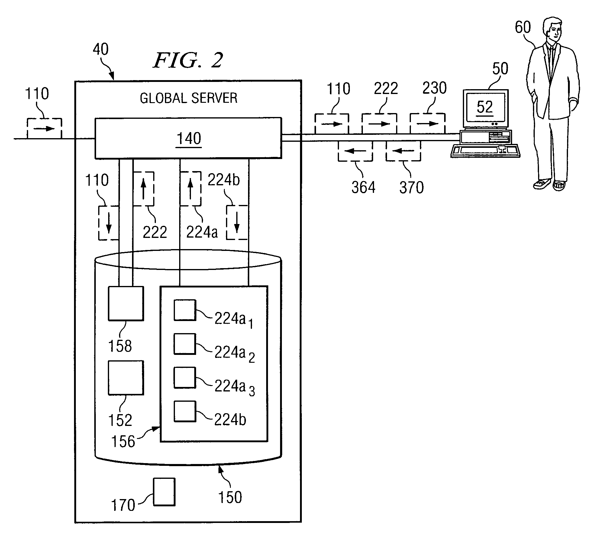 System and method for intruder tracking using advanced correlation in a network security system