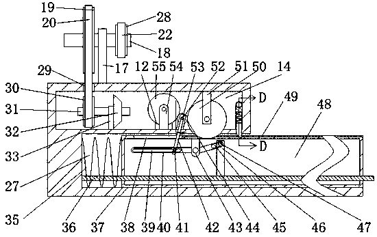 Milling machine clamp convenient for removing swarf