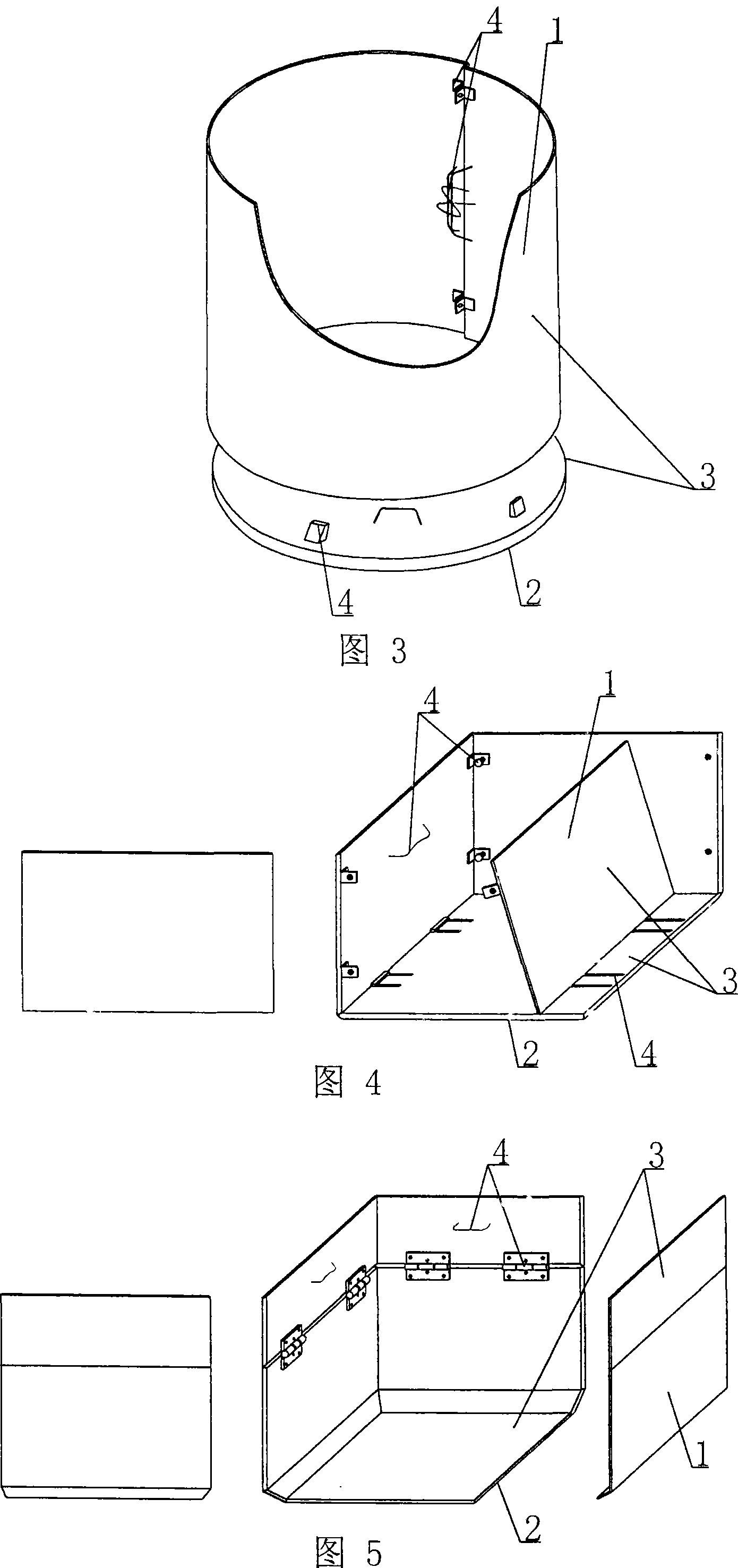 A formwork component shaping mould