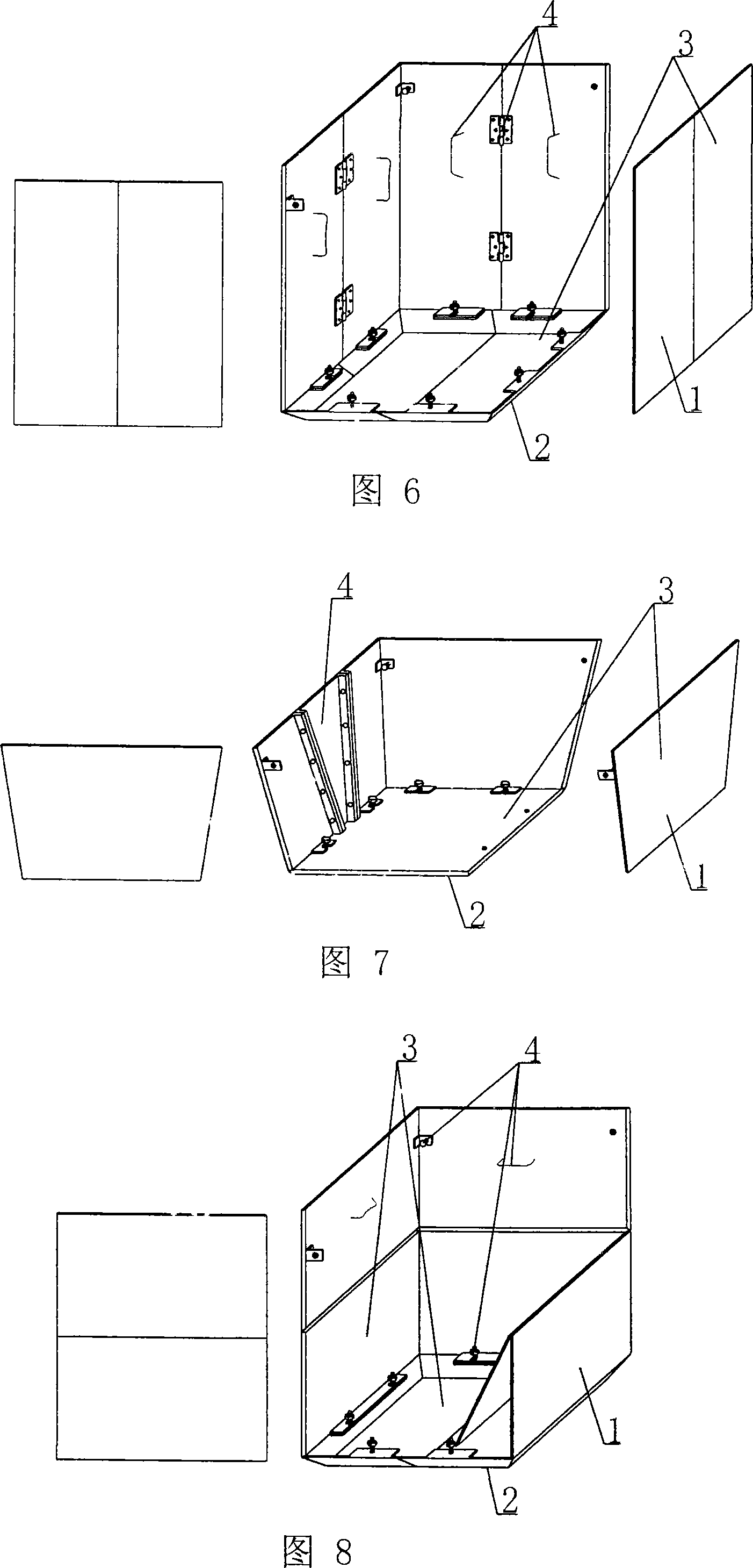 A formwork component shaping mould