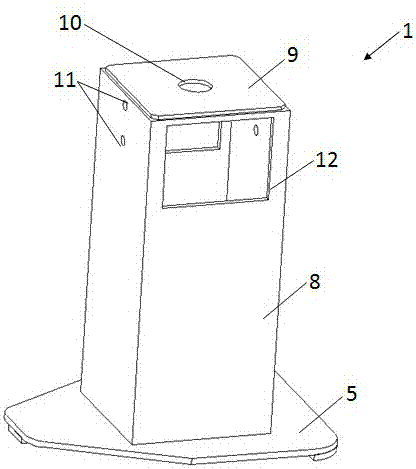 Complete set of bases for sensor poles