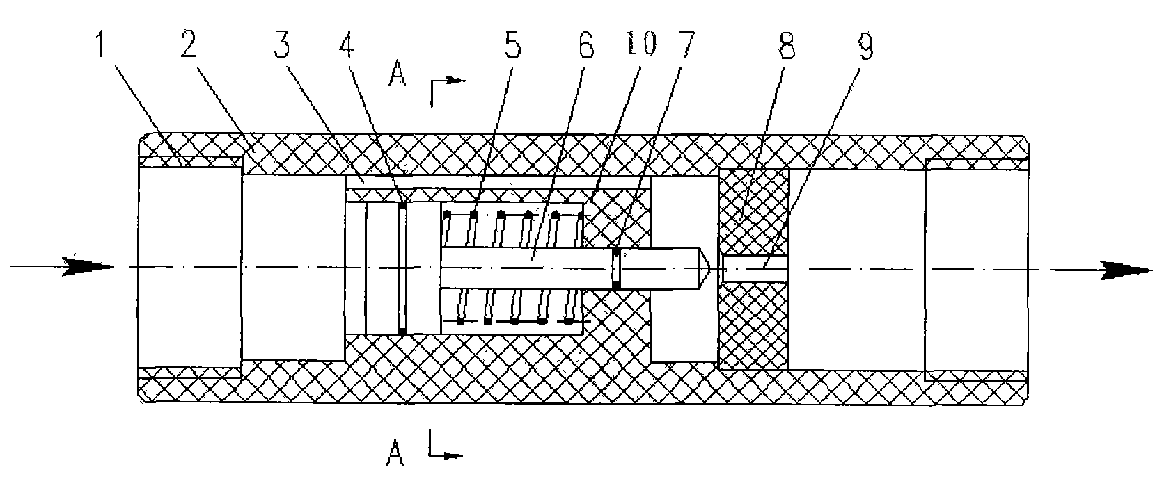 Pressure-balancing valve for irrigation system