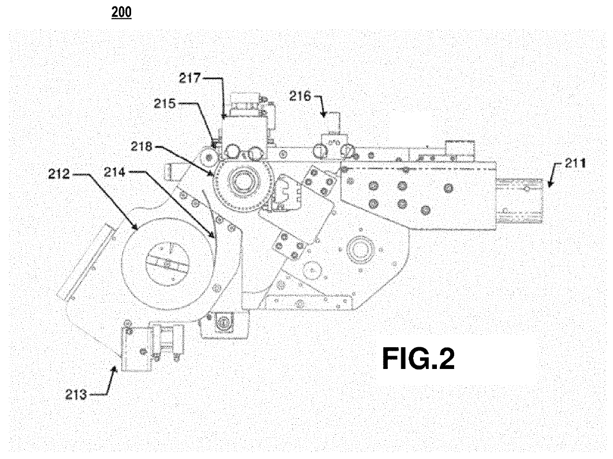 High speed paper web turn-up system with a prepared length paper band coil