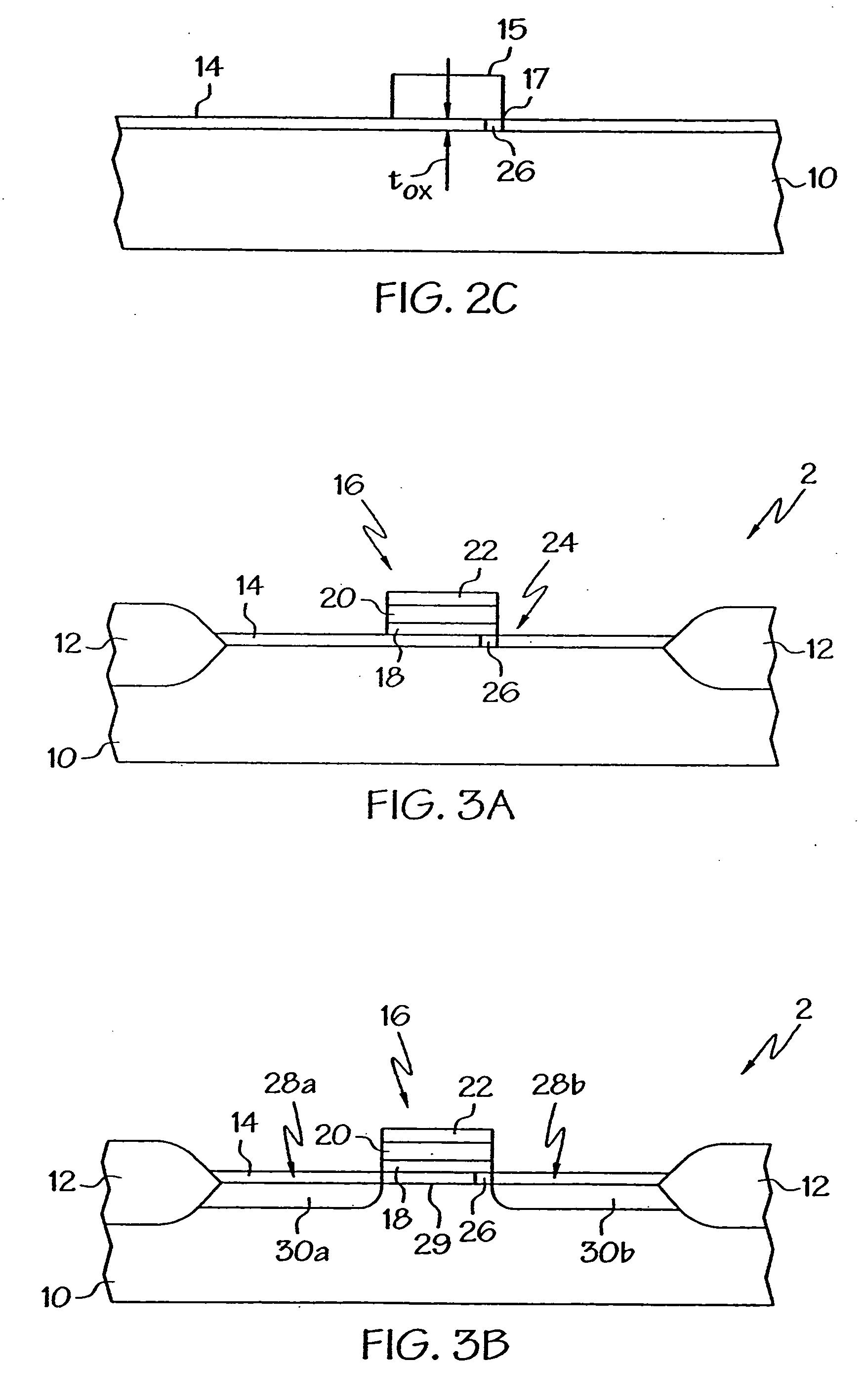 Method and device to reduce gate-induced drain leakage (GIDL) current in thin gate oxide MOSFETs