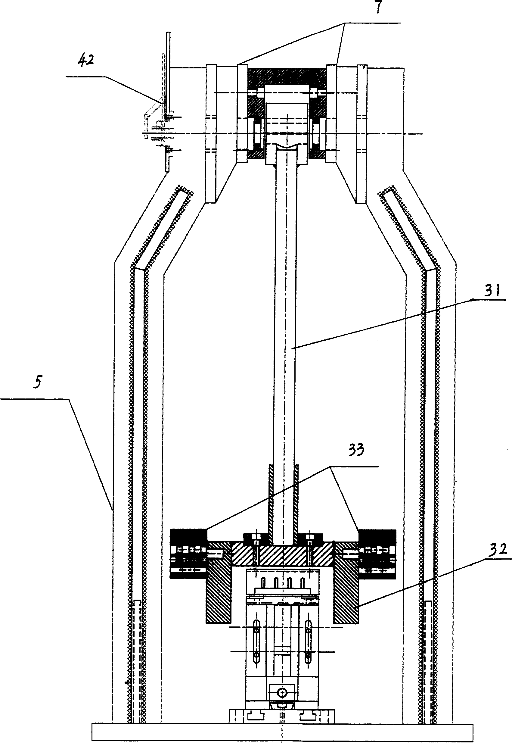 Impacting tester with double pendulum and testing method thereof